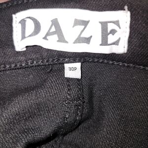 Daze Women's Black Flare Jeans